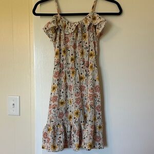 Floral Off-Shoulder Dress